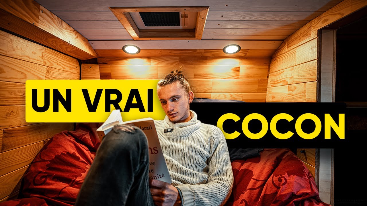 Une chambre de luxe dans mon fourgon aménagé ! Ducato L3H2 #11