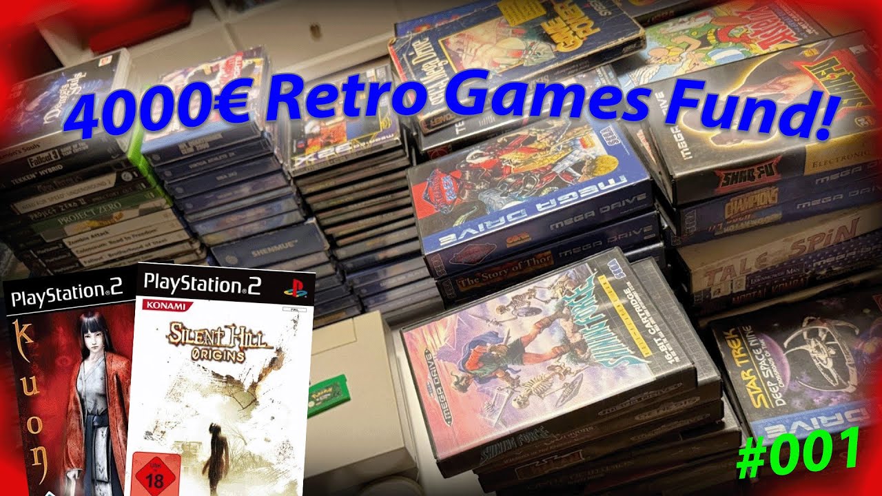 4000€ Retro Spiele Fund durch Flohmarkt! Größter Retro Spiele Fund in Deutschland?