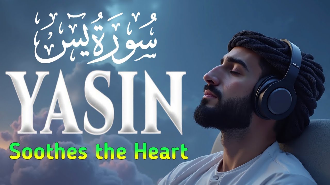 Relaxing Quran Surah YASIN for Stop Overthinking, Reduce Anxiety, Release Stress and Comfort