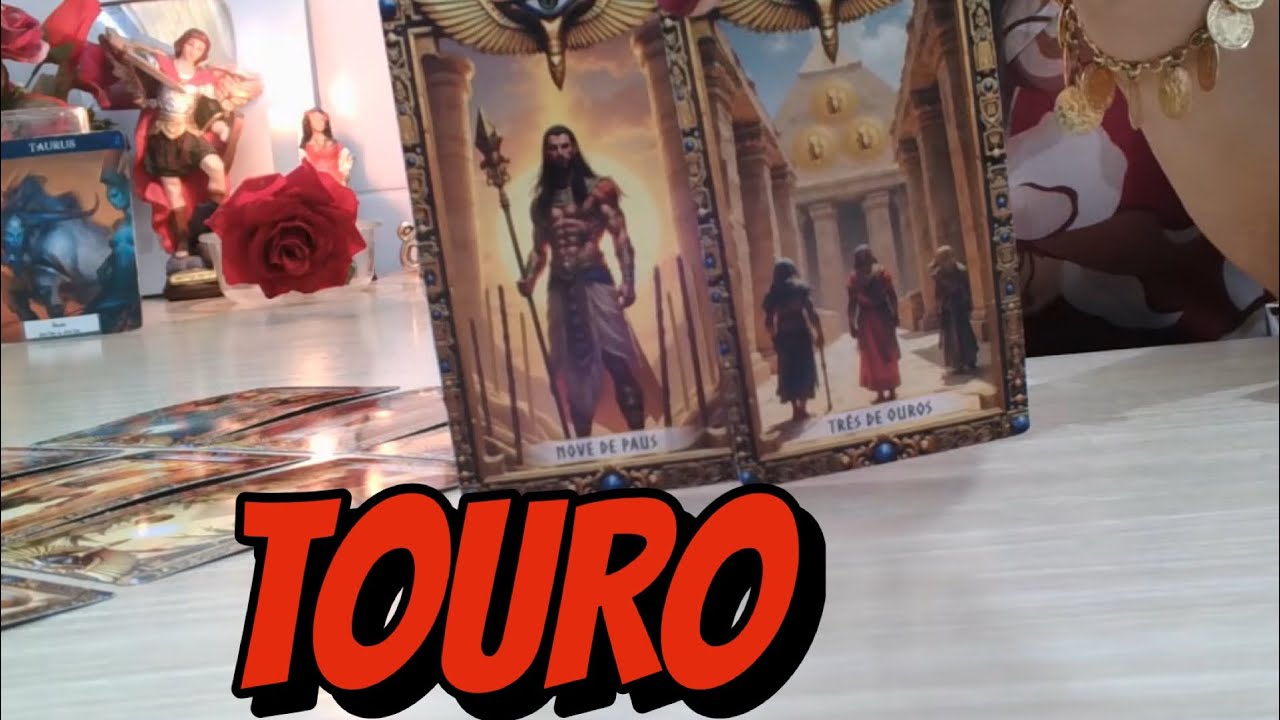 TOURO❤️‍🔥COMUNICAÇÃO DE ALGUÉM QUE TEM SENTIMENTOS POR VOCÊ VAI MEXER COM SEU EMOCIONAL 🤯