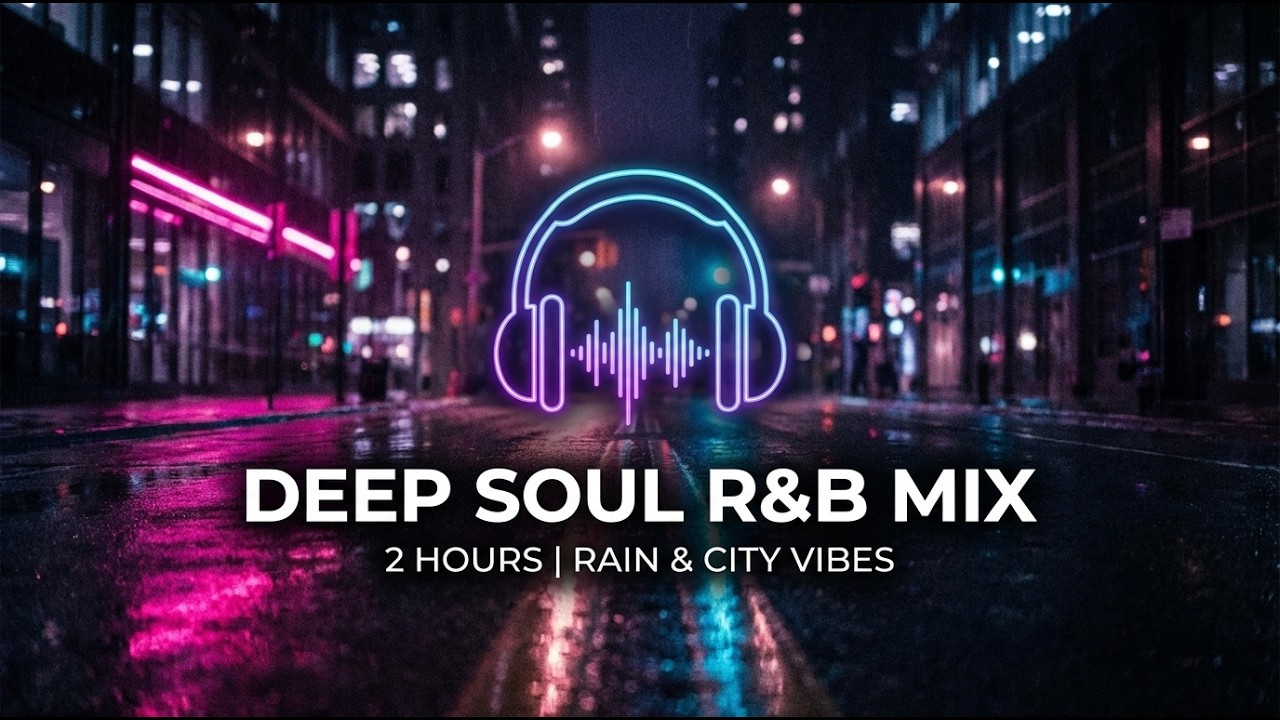 【2時間】Deep Soul R&B Mix 🌧️ 雨の夜の作業用BGM | 勉強・睡眠・リラックス