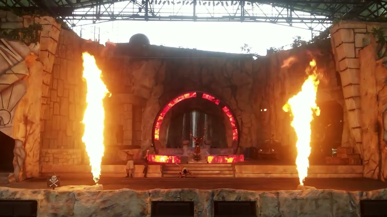 Treasureland : Temple of Fire at Dunia Fantasi Jakarta #tbt