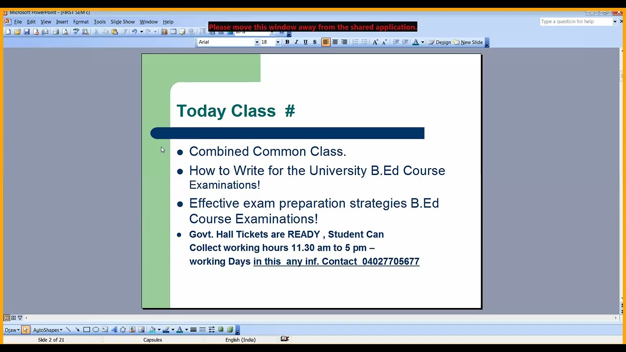 * How to prepare and write the B.Ed course examinations effectively  video1880848325