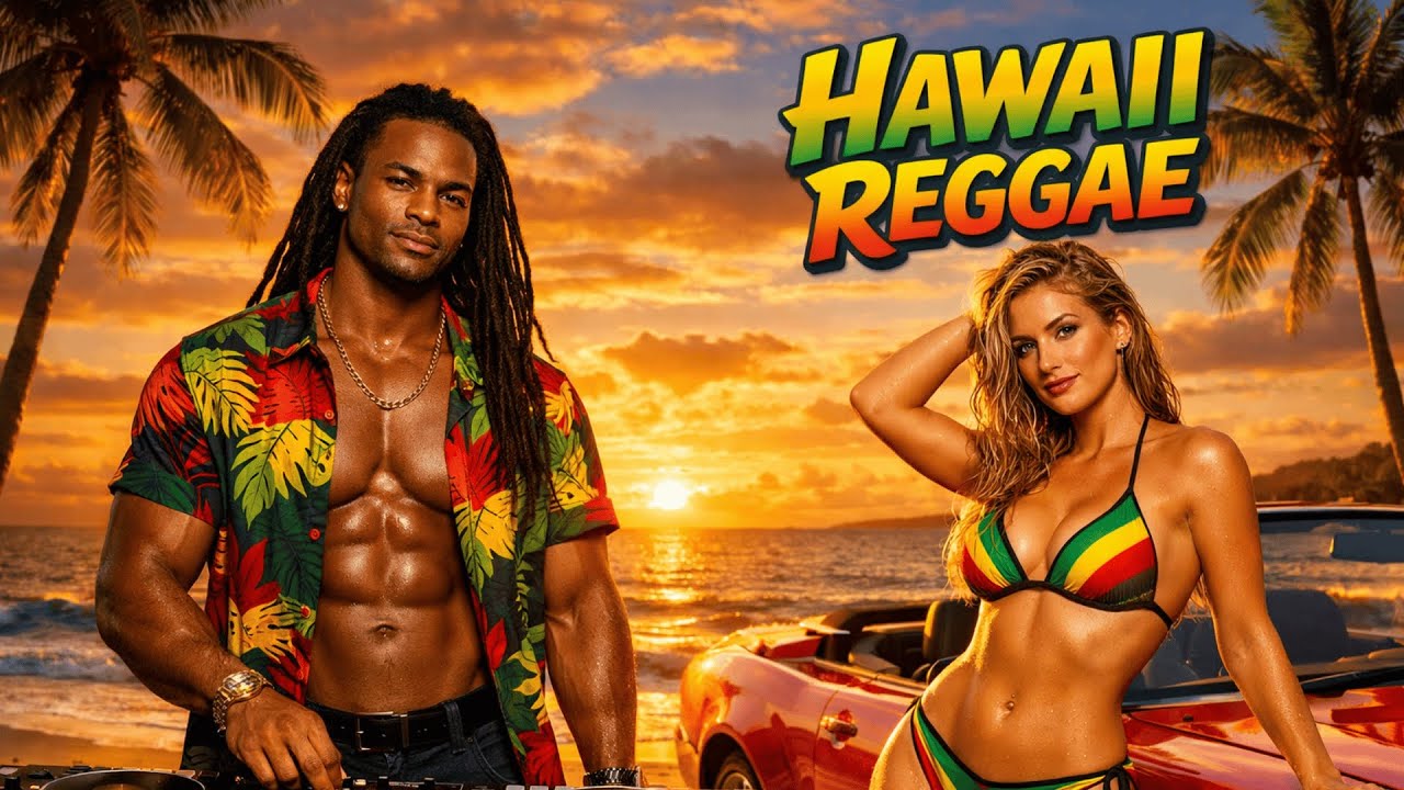 🌞 Hawaiian Reggae Vibes – 🌴 Warm Tropical Beats for Calm & Happiness 🌈 #12