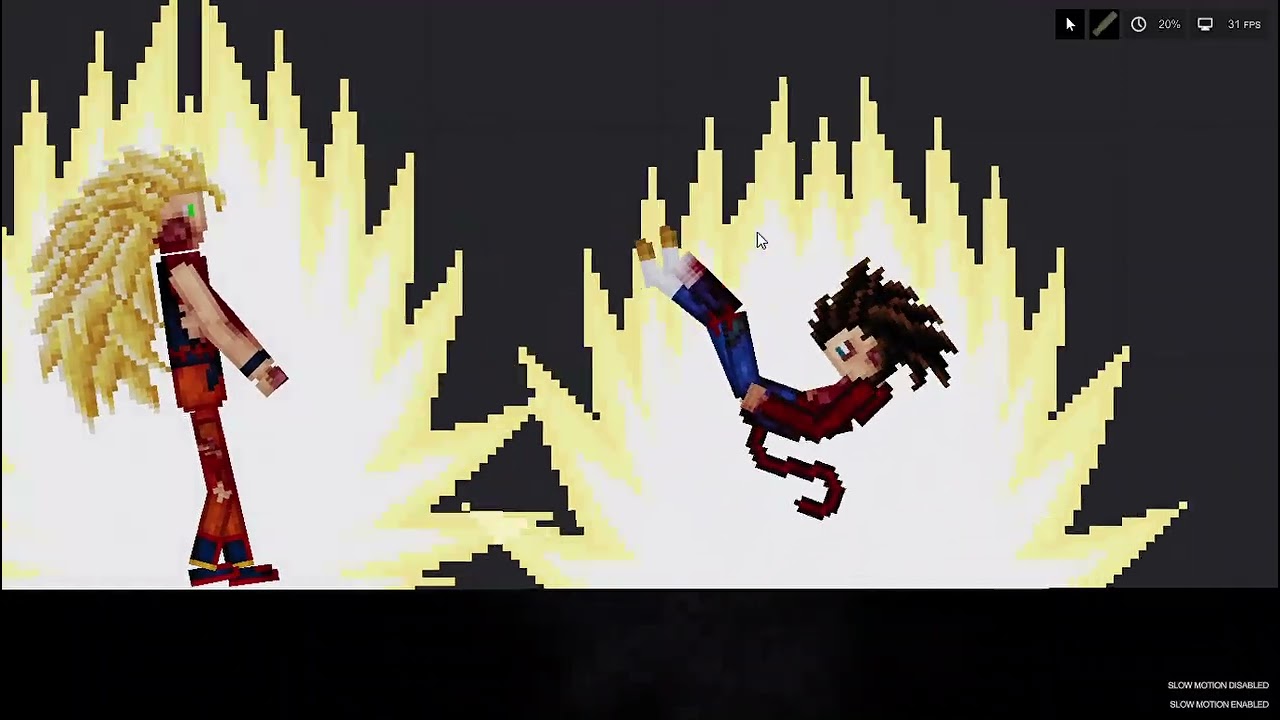 Goku VS. Vegeta | People Playground