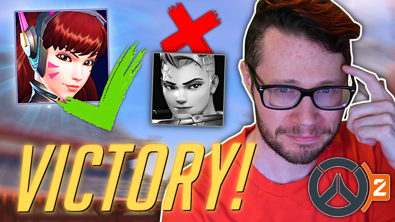 Dva is the BEST counter to flankers in Overwatch 2