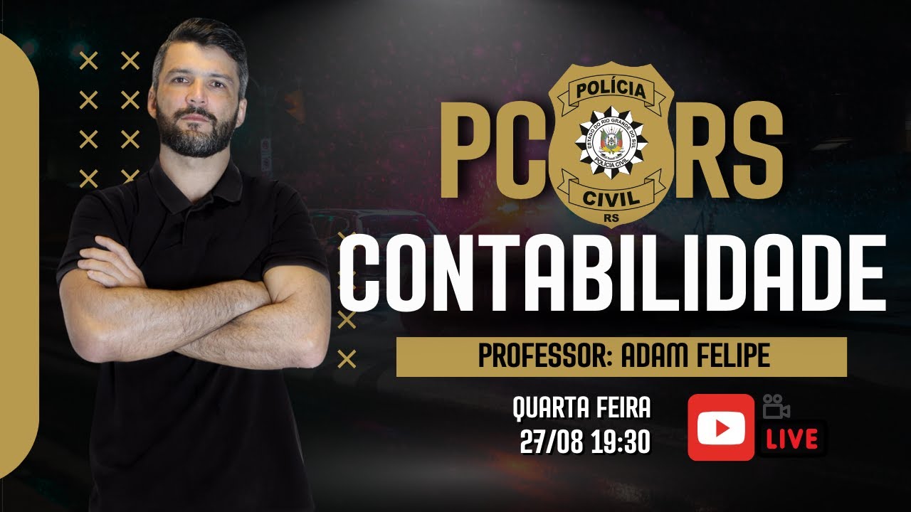 PRÉ - EDITAL PC RS | CONTABILIDADE - BANCA FUNDATEC #concursopublico