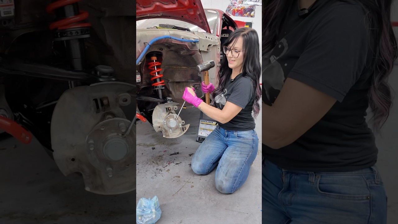 New wheel bearing for the Miata racecar!
