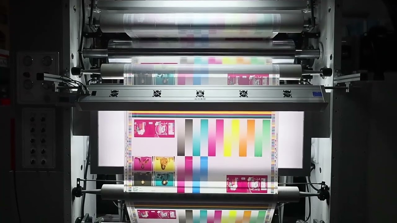 Shaanxi Beiren FR450 Rotogravure printing machine