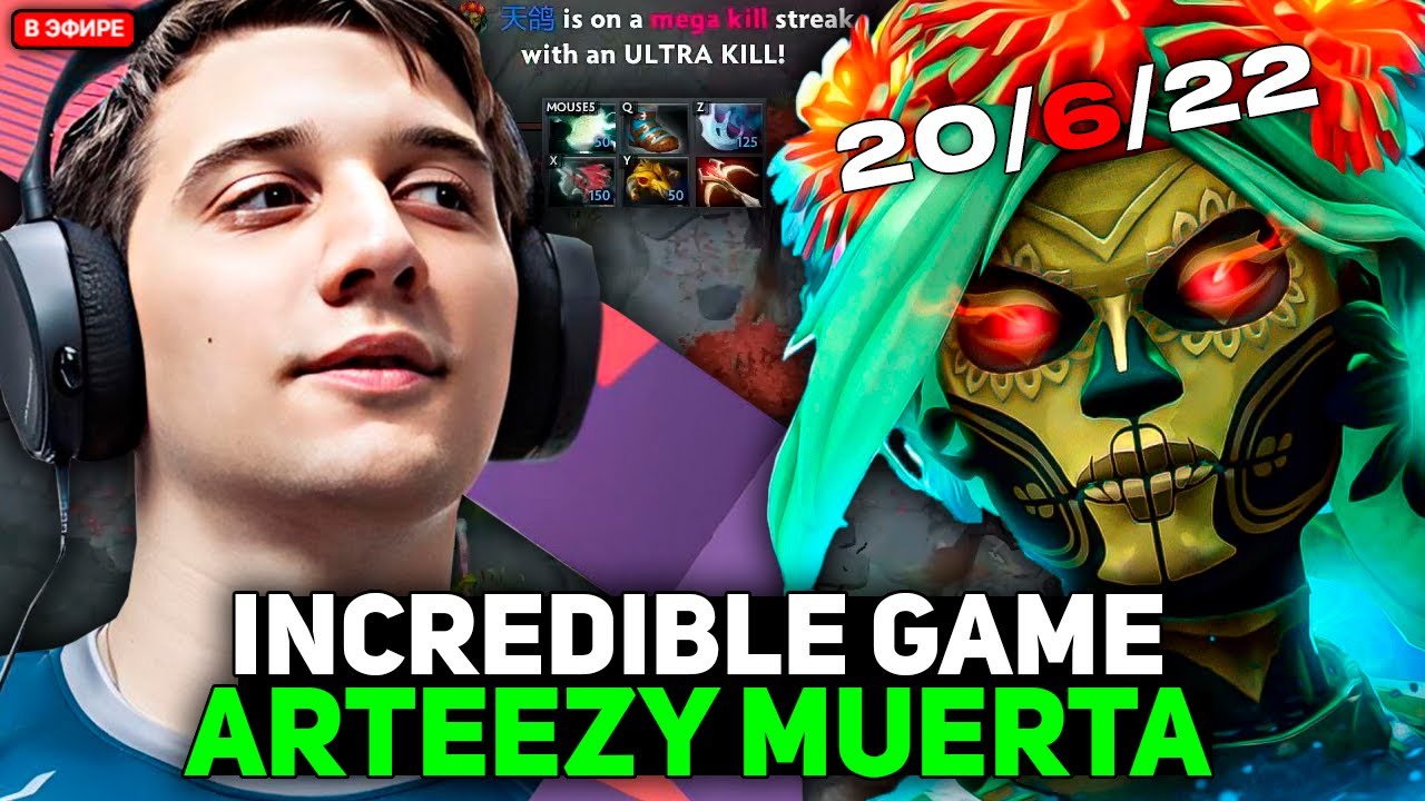 INCREDIBLE GAME! ARTEEZY TRYHARD on MUERTA CARRY!
