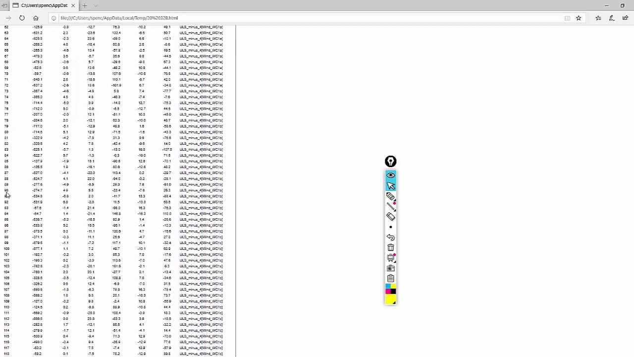 How to interpret Graphical and Tabular Column Design Results in ADAPT-Builder