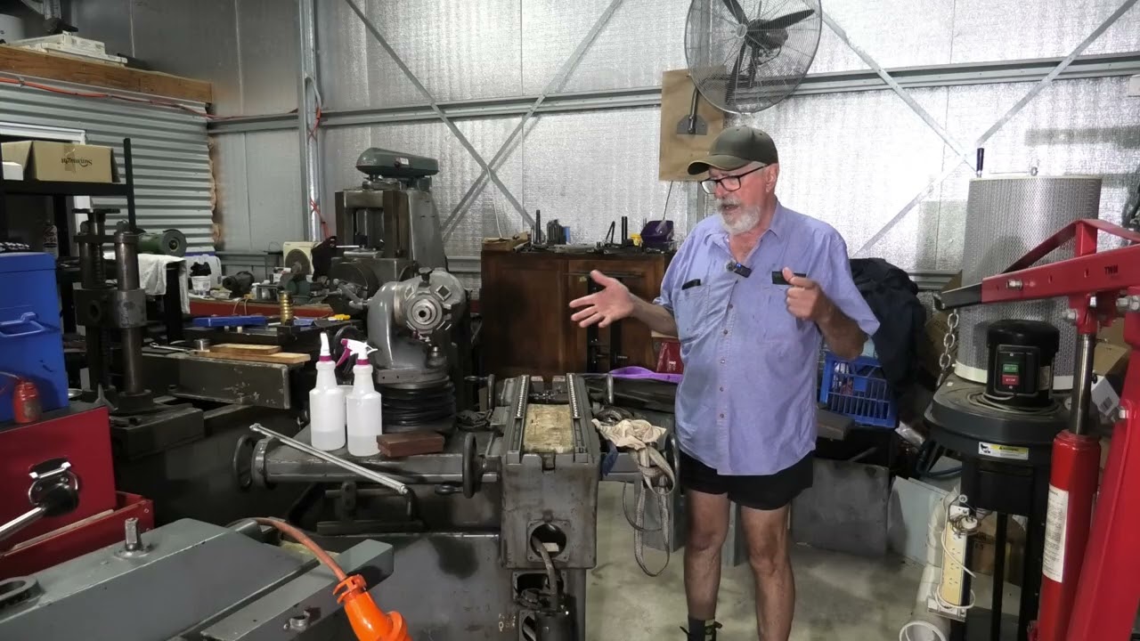 Tool grinder rebuild.