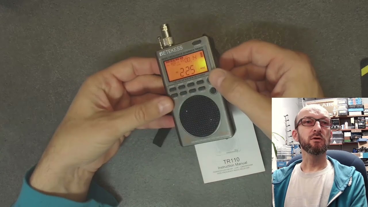 Jak przełączyć radio Retekess TR110 na fale długie (LW) + test odbioru I programu PR na 225 kHz