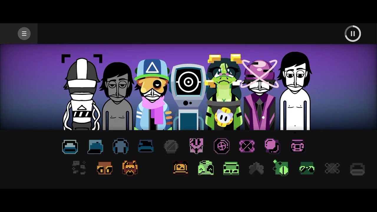 Beating Metal. Incredibox chroma city mix (V2 of the game).