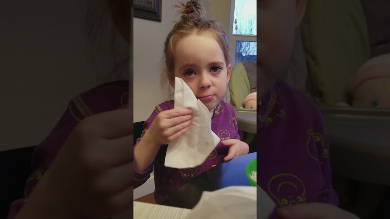 She had a bad cold
