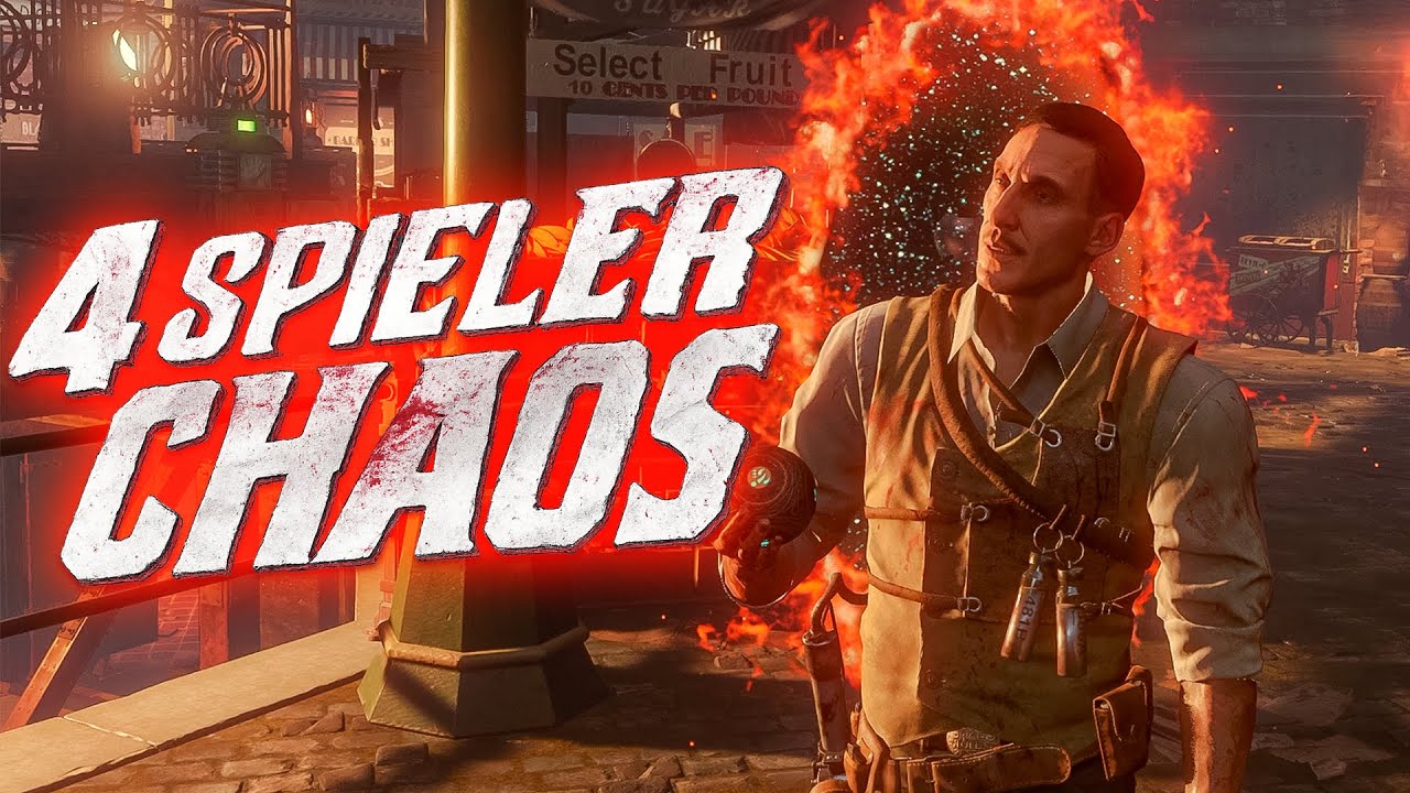 4 SPIELER CHAOS im SHADOWS OF EVIL EASTER EGG! (Black Ops 3 Zombies)