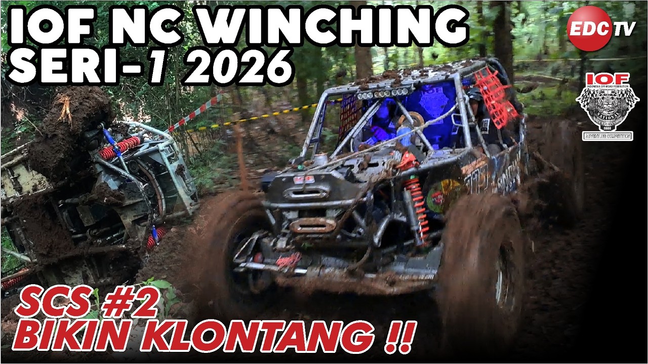 SCS#2 KEJURNAS IOF WINCHING 2026 | Sirkuit Bukit Cinta Nganjuk🏁 | EDC TV