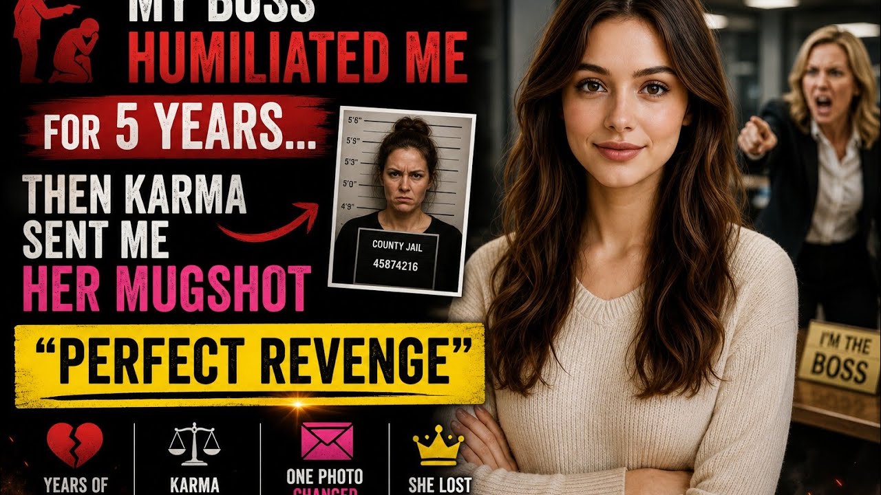 My Boss Humiliated Me for 5 Years… Then Karma Sent Me Her Mugshot