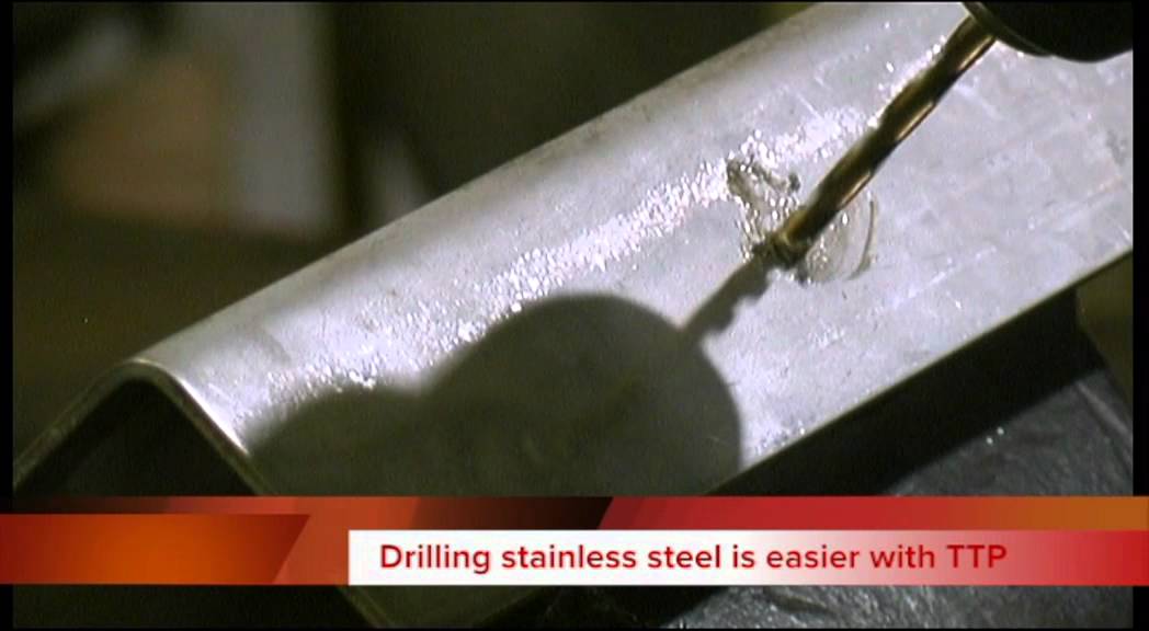 How to drill stainless steel easily - a quicker result from TTP