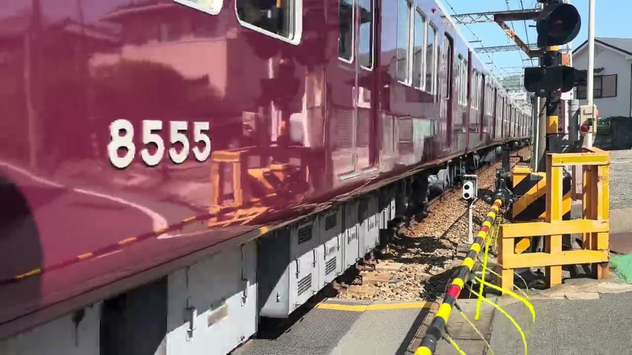 阪急8000系8005F 普通大阪梅田行き 石橋阪大前ー蛍池