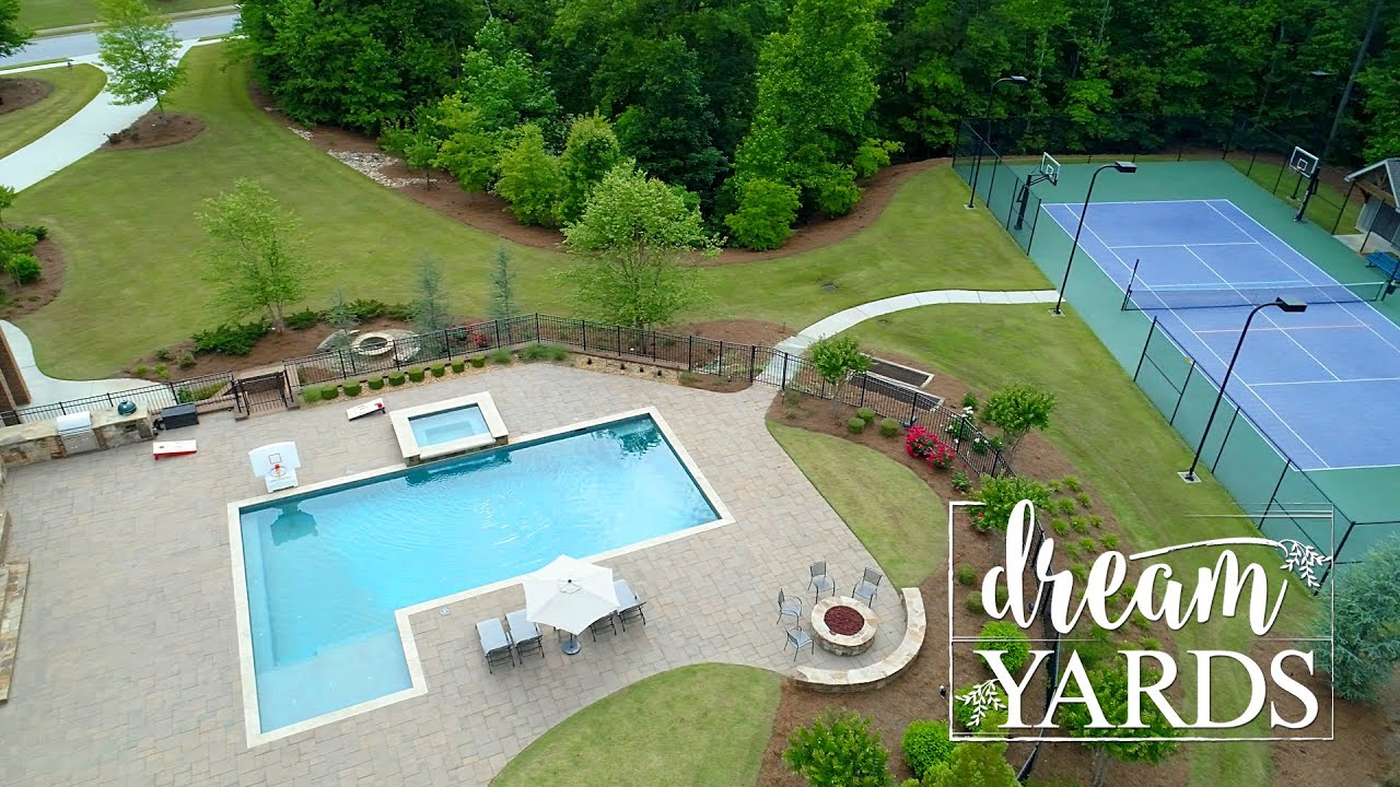 Backyard Sports Court Ideas from Buford, GA | Dream Yards | Exmark