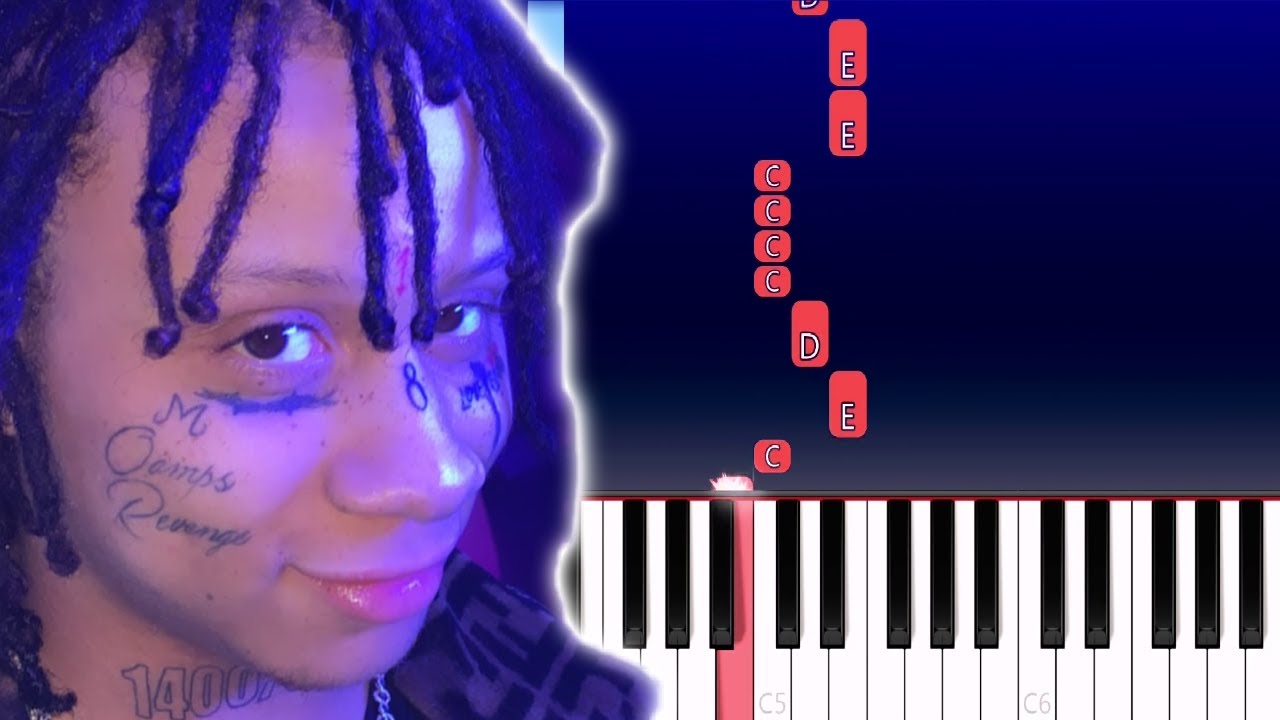 Trippie Redd - I Love You (Piano Tutorial)