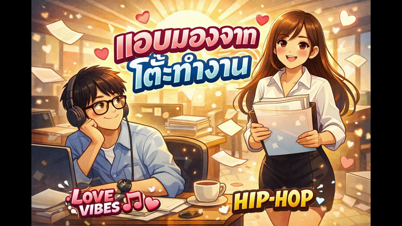 แอบมองจากโต๊ะทำงาน Ai ละมุน