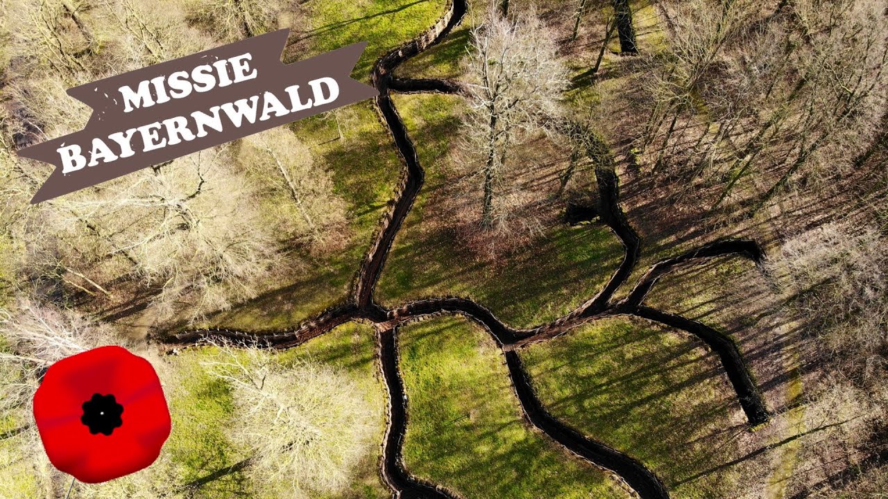 WO I sites in Wijtschate: Bayernwald , Dietrich Schacht & Pool of Peace