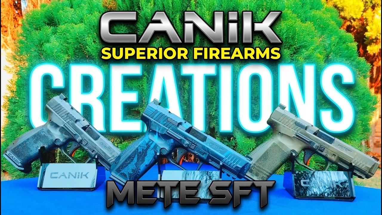 CANIK SFT CREATIONS | BOMBER GREEN | CYBER BLYE | DIGI CAM