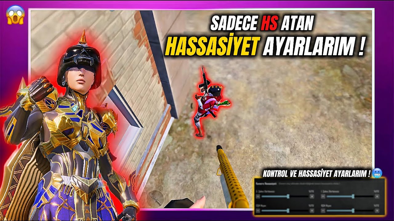 ÇOK BEKLENEN KONTROL VE HASSASİYET AYARLARIM! 😱 | PUBG MOBILE