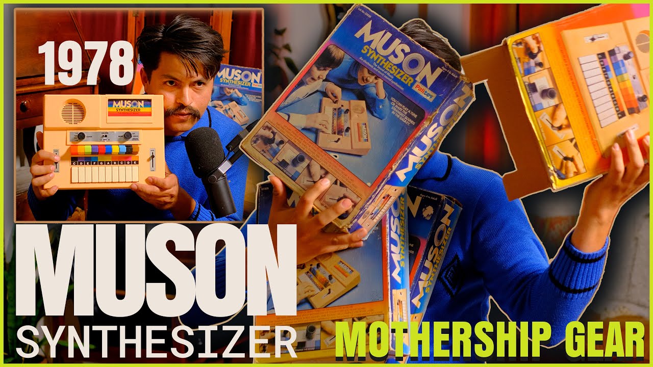 A Rare Toy Synth from the 1970's - The Muson Synthesizer | Mothership Gear