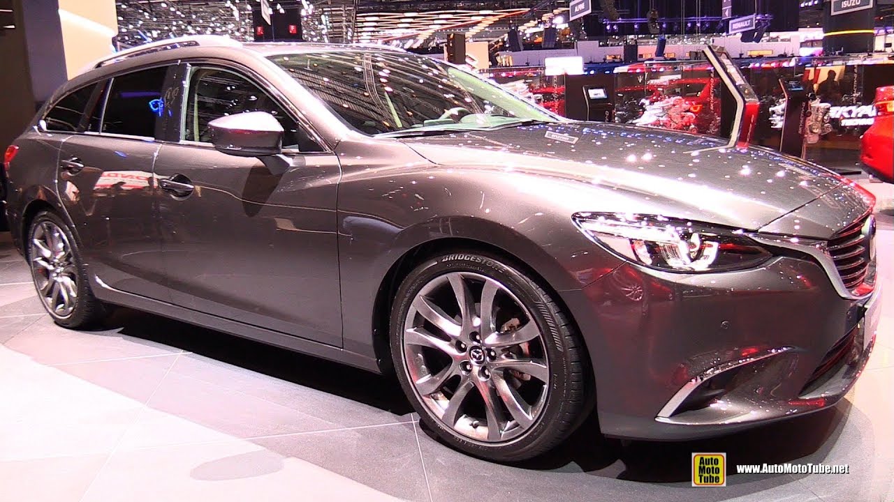 2017 Mazda 6 Sport Wagon Diesel - Exterior and Interior Walkaround - 2017 Geneva Motor Show