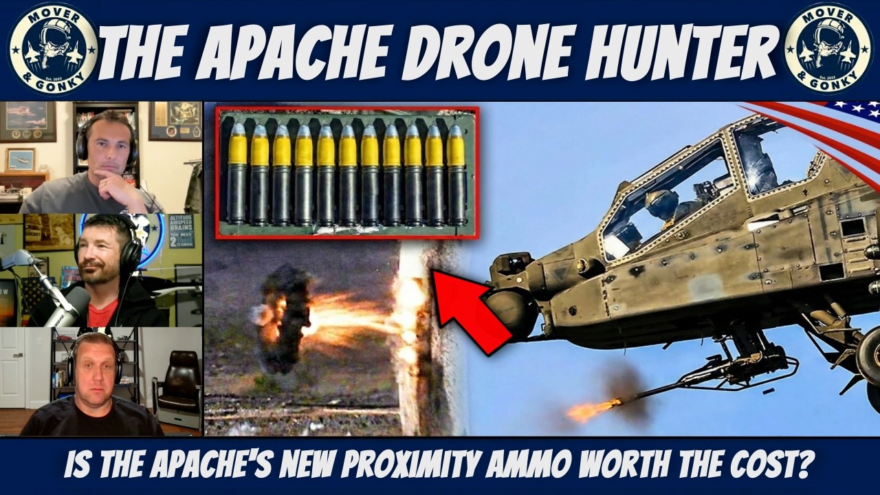 Apache Attack Helicopter Gets New Drone-Killing 30mm Ammo
