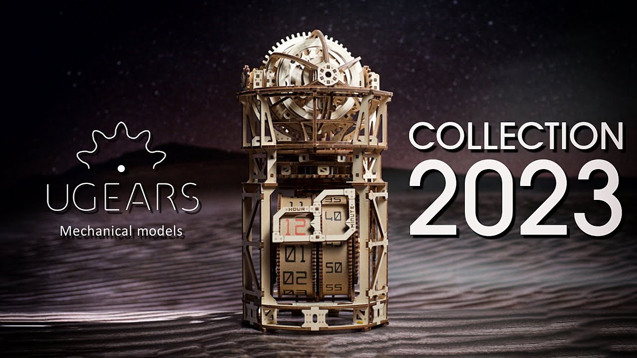 Ugears Mechanical Models Collection 2023 | Best Moments | 3D Puzzle