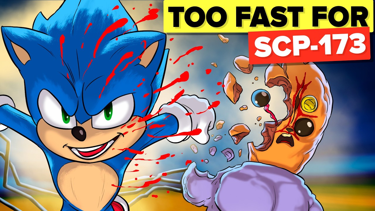 Sonic The Hedgehog vs SCP-173 The Sculpture