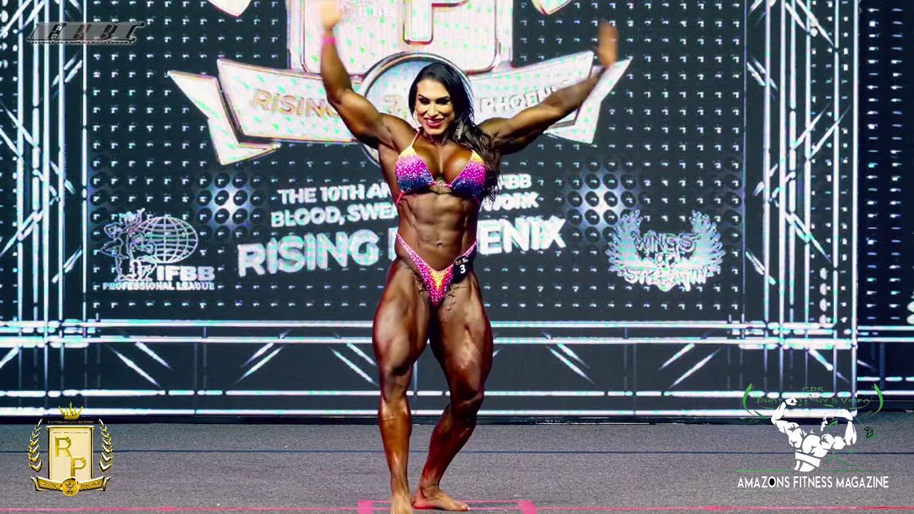 Routine Leyvina Barros - #risingphoenix 2024 #womensbodybuilding PRO #worldchampionship