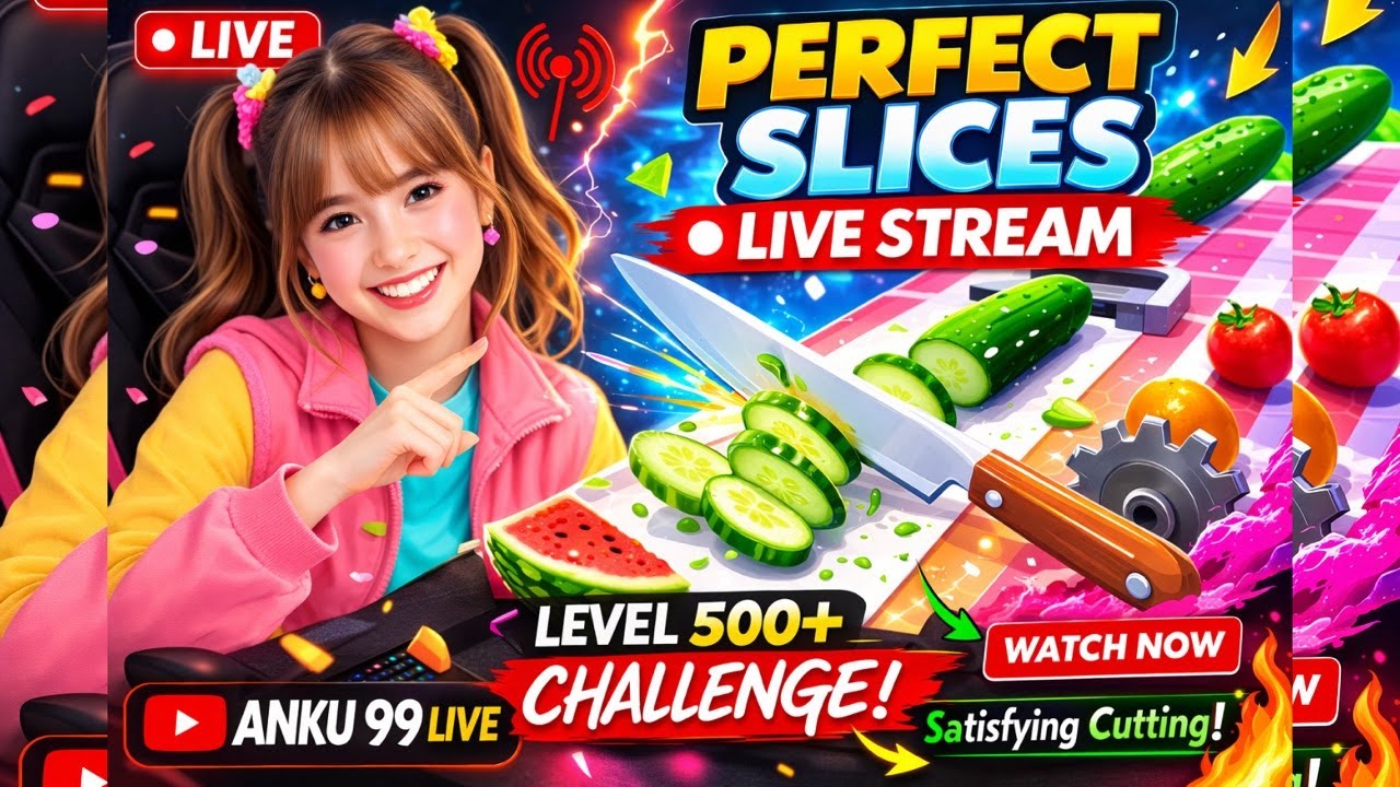 Perfect Slices part 9  #shortsfeed #live #perfectslices #anku_99