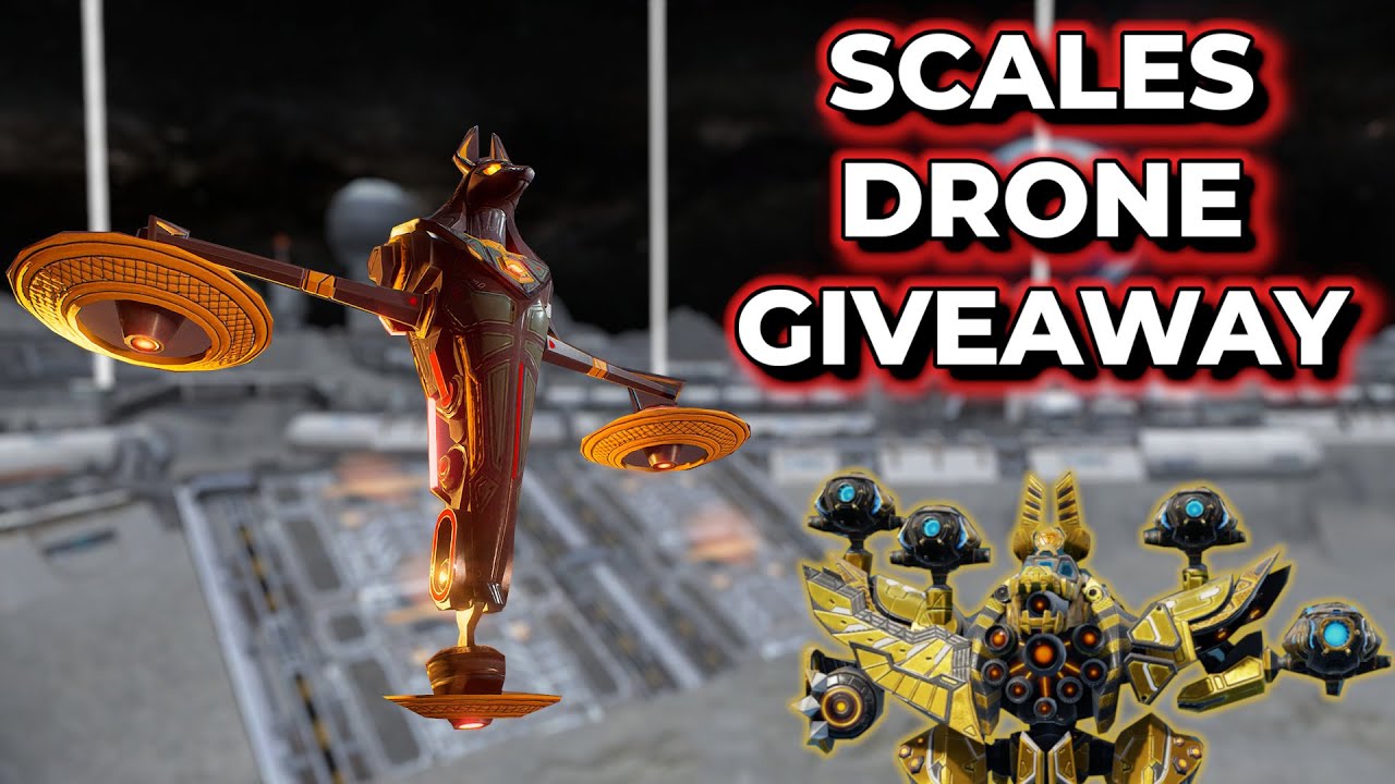 WR - Scales Drone Giveaway + Ammit W/ Scales Drone Gameplay | War Robots