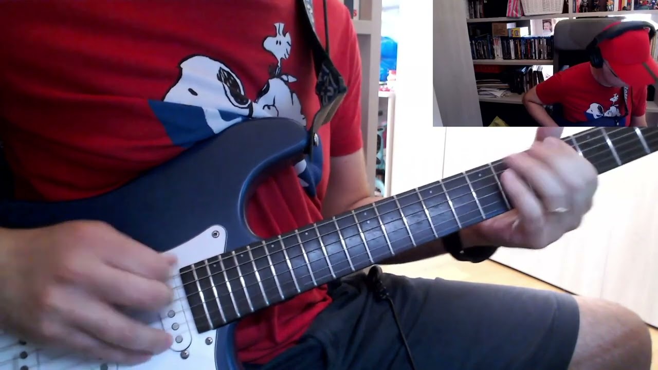 Monday Again - Recording Session - Guitar Lead Take
