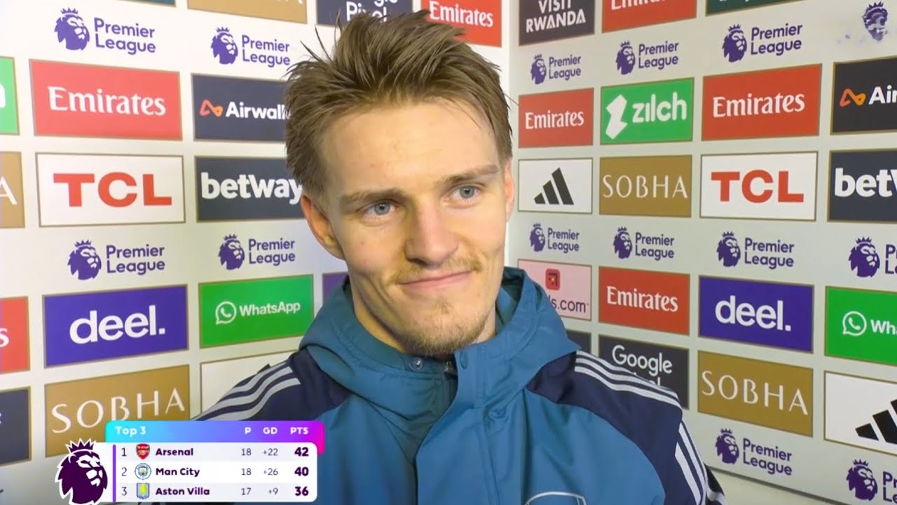 &laquo;Арсенал&raquo; &mdash; &laquo;Брайтон&raquo; 2:1 | Послематчевое интервью Мартина Эдегора