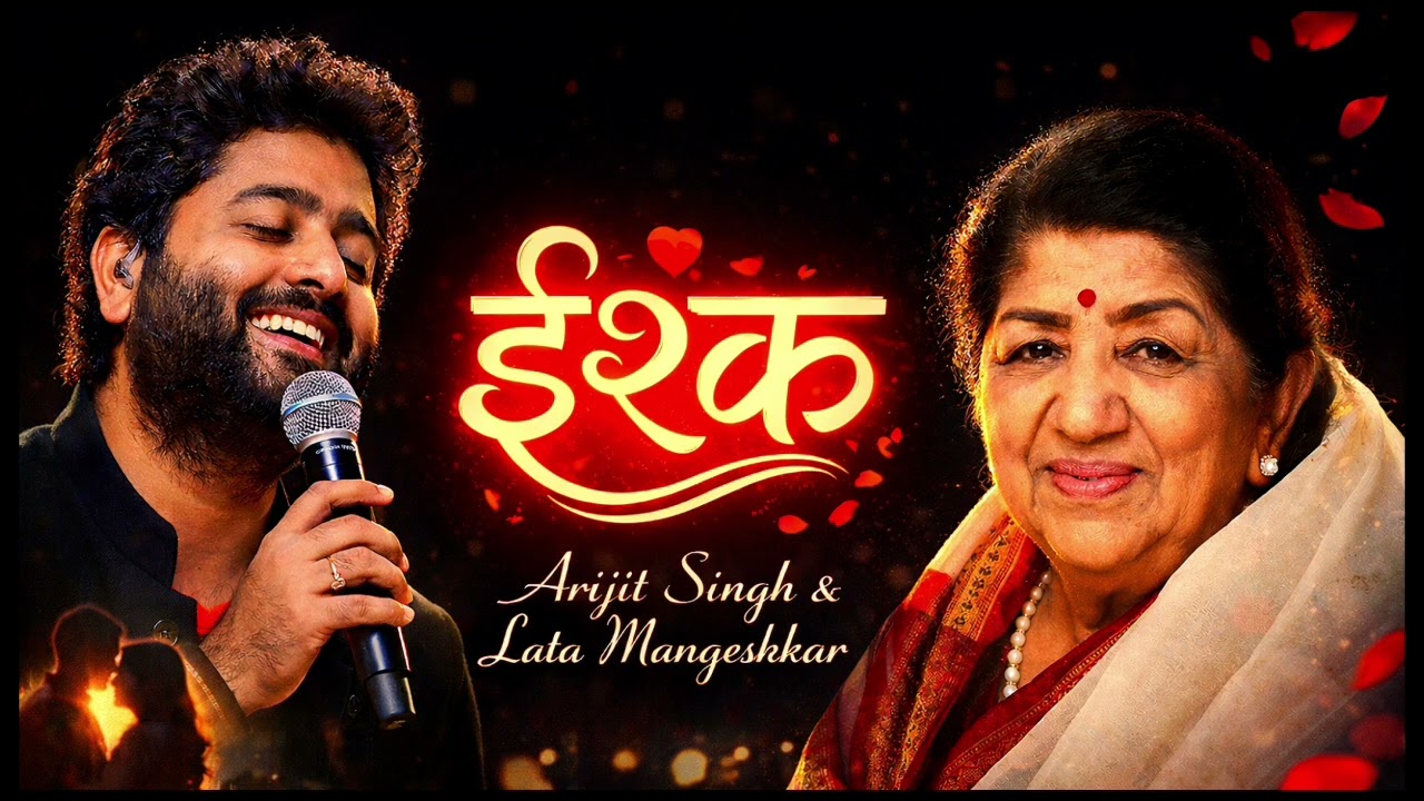 इश्क ❤️ | Arijit Singh & Lata Mangeshkar | New Romantic Song  | Heart Touching Love Song