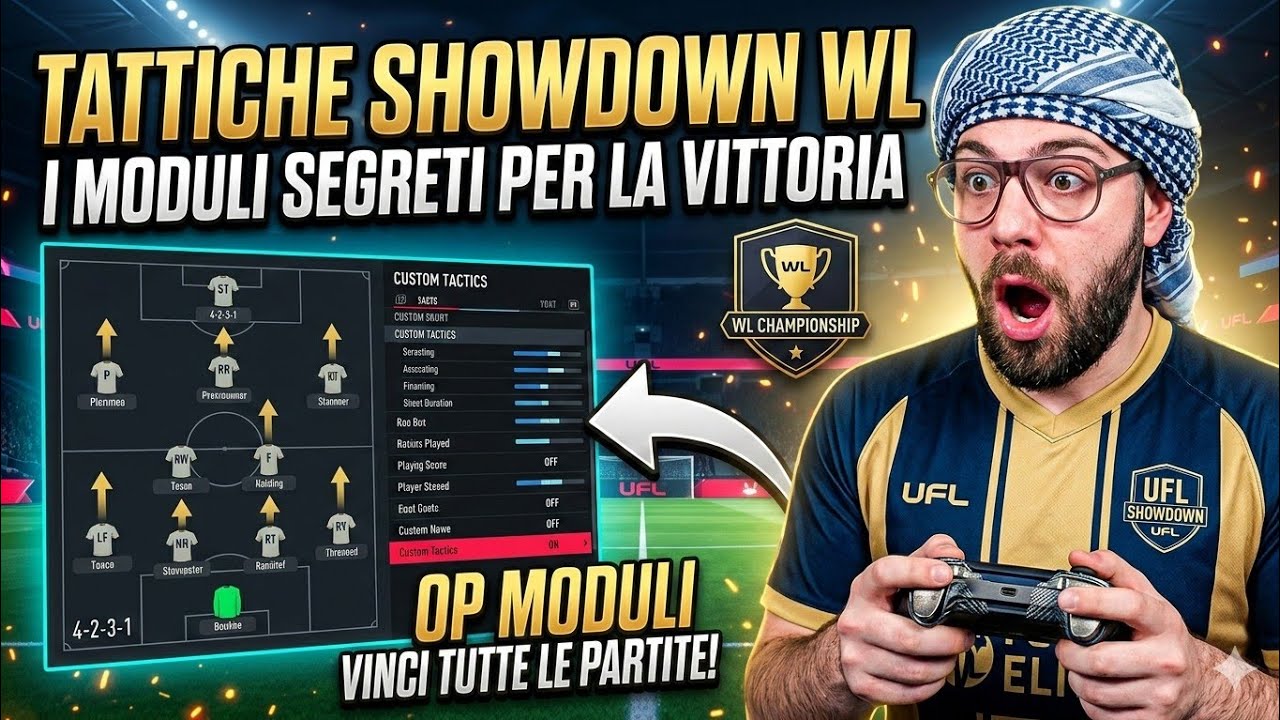 LE MIGLIORI TATTICHE 41212 PER LO SHOWDOWN DI UFL @uflgame 