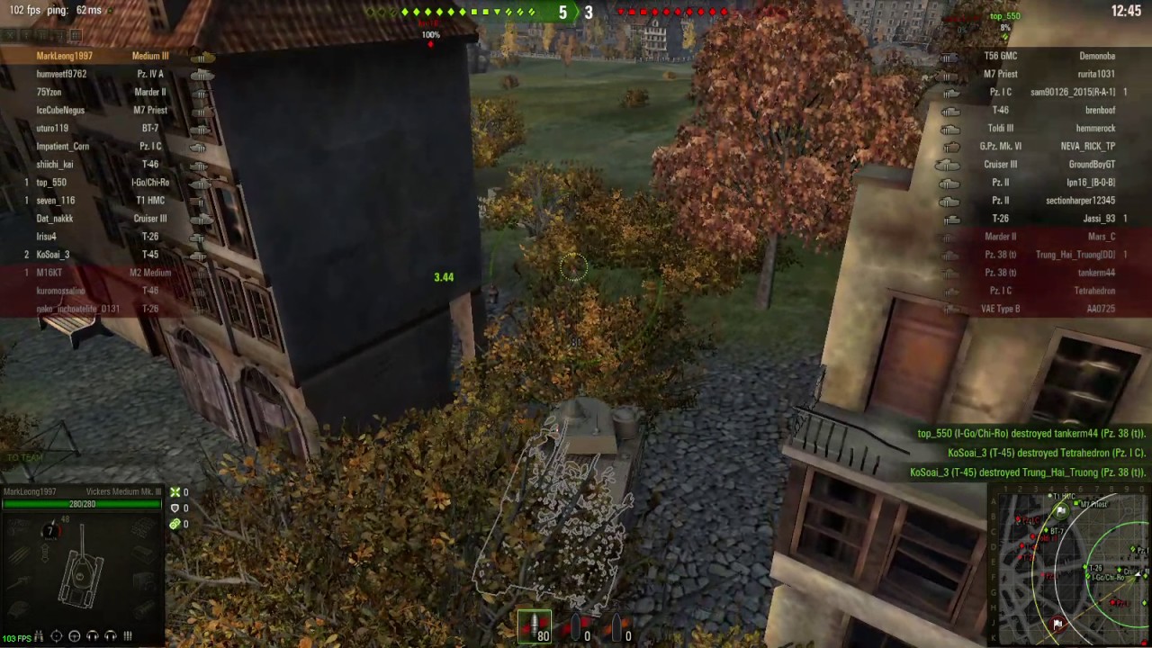 World of Tanks - Random Battl-E 62 (1) - This guy is lost. De-track and die!