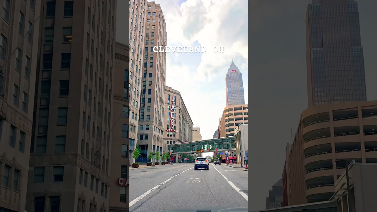 Downtown Cleveland, Ohio 🇺🇸 #usa #cleveland #Ohio #oh #usatravel