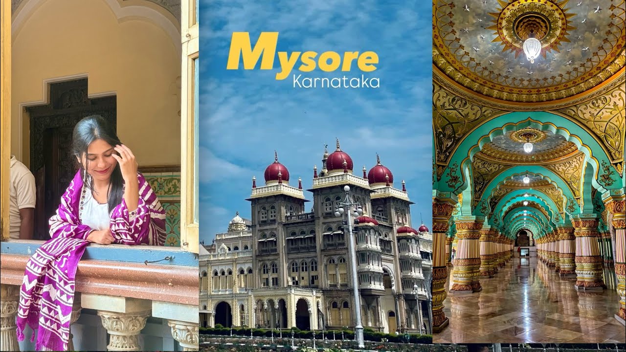Mysore Day-1 | This city stole my heart🫶🏻 #Mysore #CityLove #PeacefulPlace #Karnataka #TravelMoments