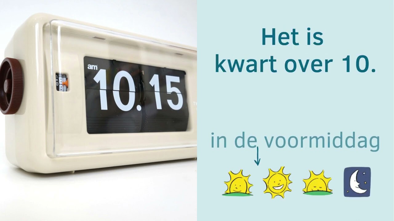 Hoe laat is het? (kwart)