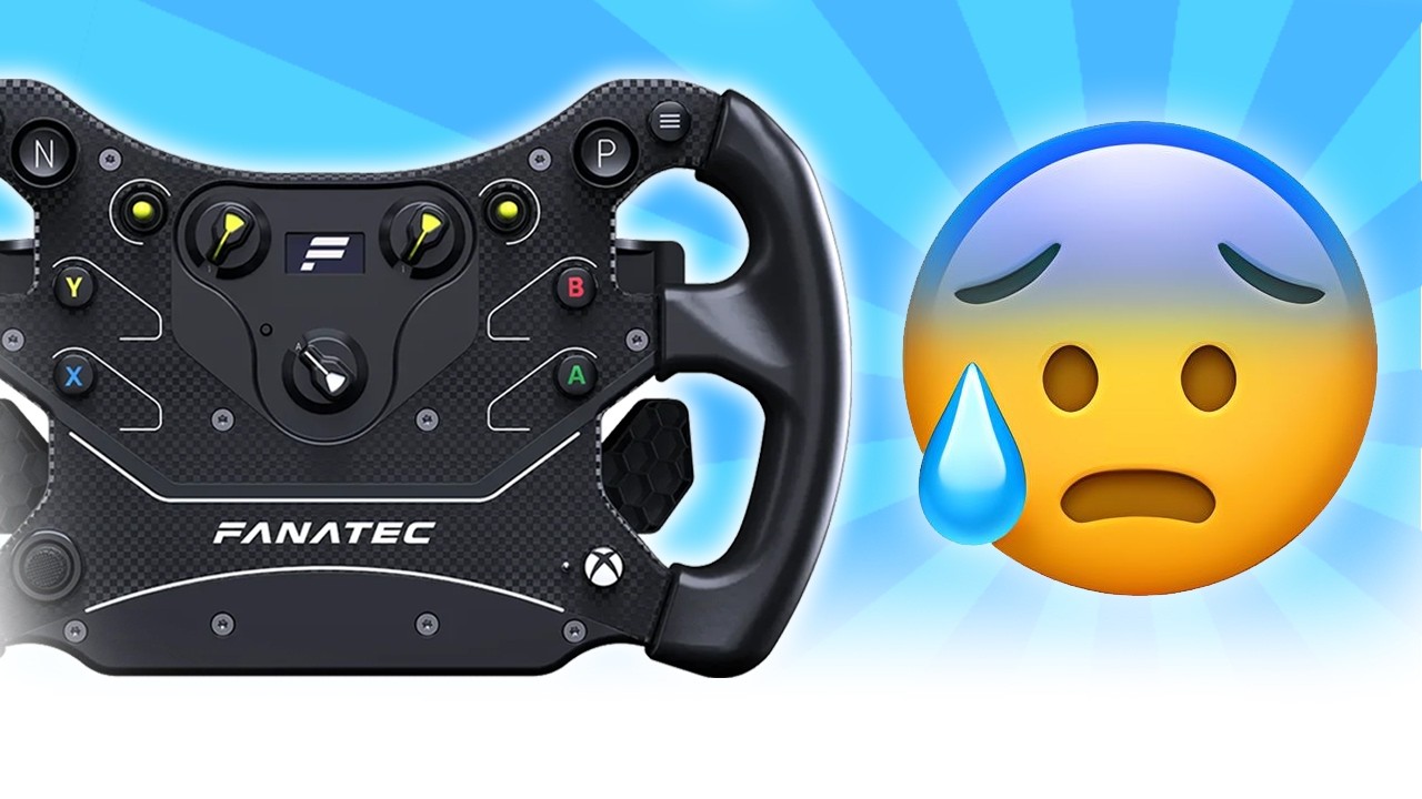 NOWA kierownica CSL GT3 firmy FANATEC mnie martwi. (Recenzja)