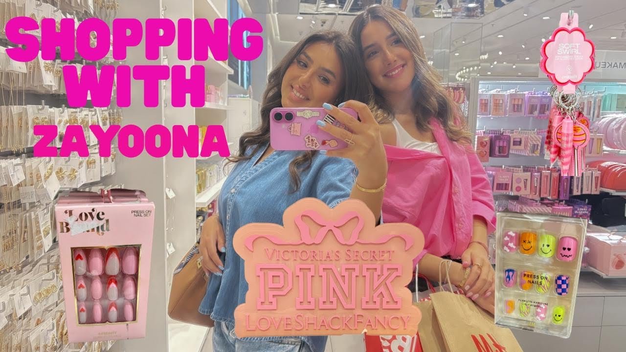 Shopping with Zayoona 🛍️ يلا نتسوق مع زيونه للجامعه 