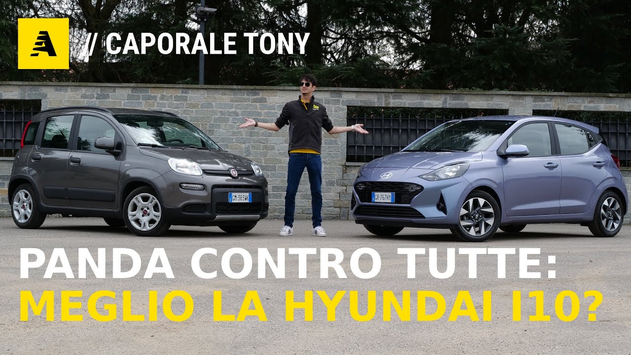 Fiat PANDA vs Hyundai i10: chi ha detto che non ci sono più le CITYCAR?