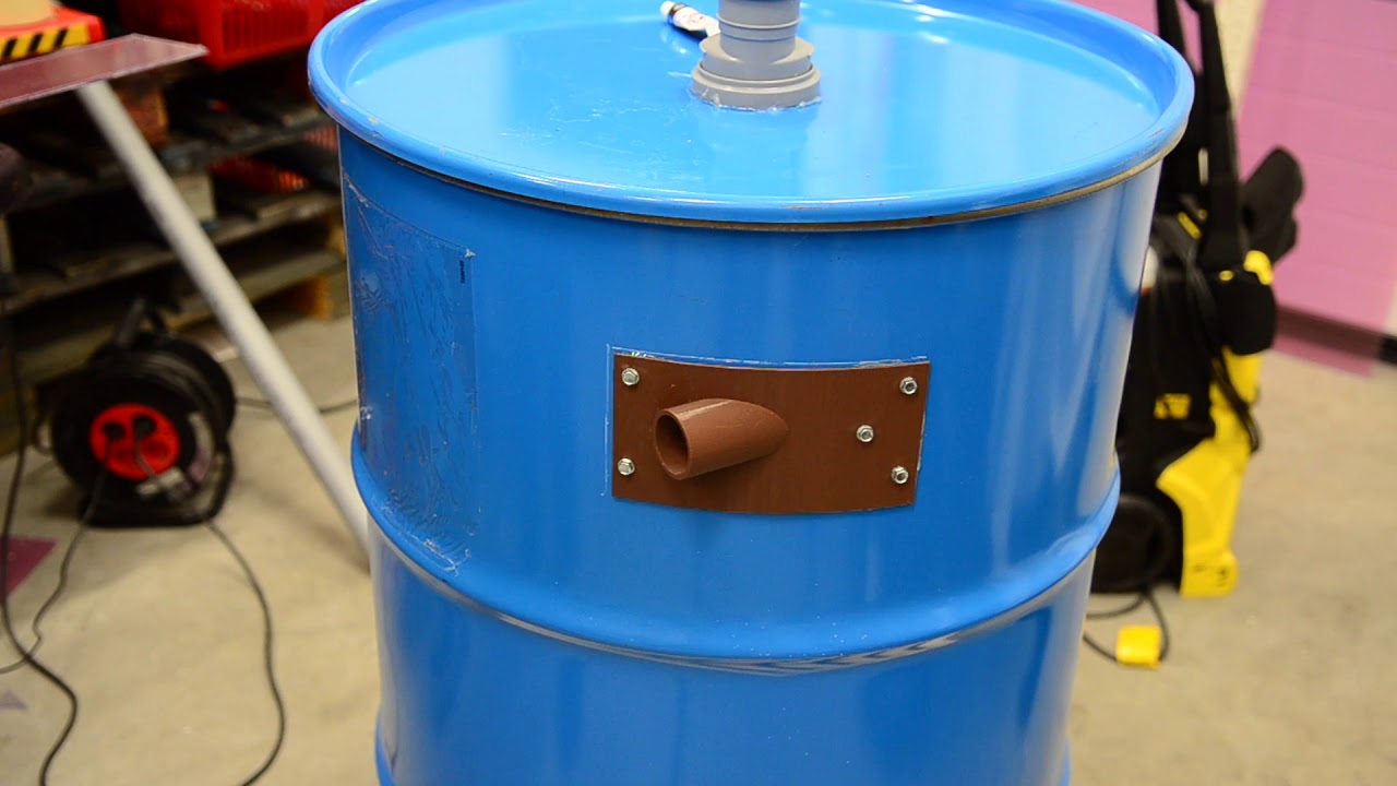 DIY Cyclone Dust Collector: Turn an Old Barrel into a Powerful Workshop Vacuum!
